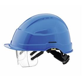 Vernehjelm Iris 2 m/brille blå